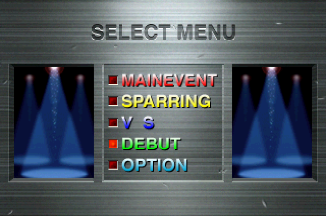 Center Ring Boxing screenshot 3 for Sega Saturn